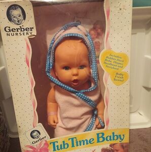 Vintage Tub Time Baby Doll